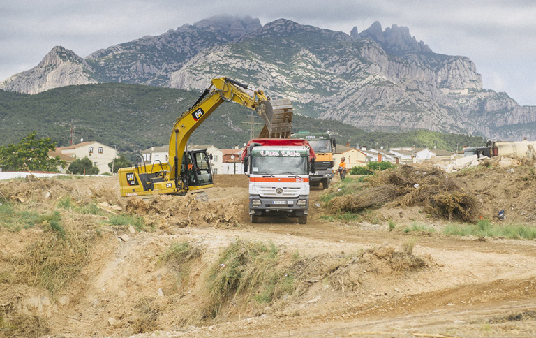 Movimiento de tierras Olesa